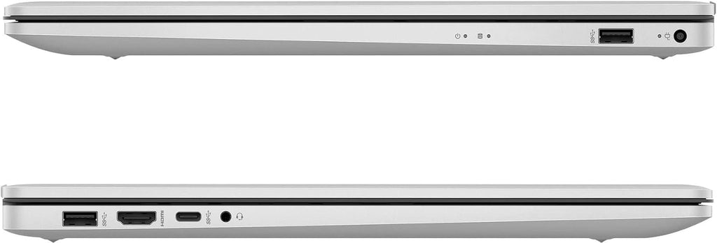 HP 17 Laptop, 17.3' HD+, Intel Quad Core i3-1125G4 Processor, 32GB RAM, 1TB SSD, Windows 11 Pro, Anti-Glare Display, Long Battery Life, Wi-Fi, Bluetooth, Webcam, HDMI, Alpacatec Accessories, Silver