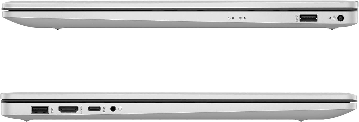 HP 17 Laptop, 17.3' HD+, Intel Quad Core i3-1125G4 Processor, 32GB RAM, 1TB SSD, Windows 11 Pro, Anti-Glare Display, Long Battery Life, Wi-Fi, Bluetooth, Webcam, HDMI, Alpacatec Accessories, Silver