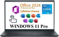 Dell Inspiron 15 3530 Business Laptop, 15.6' FHD Touchscreen, Intel Core i5-1334U, 16GB RAM, 512GB SSD, Lifetime Microsoft Office 2024, Webcam, HDMI, Wi-Fi 6, Windows 11 Pro, Black