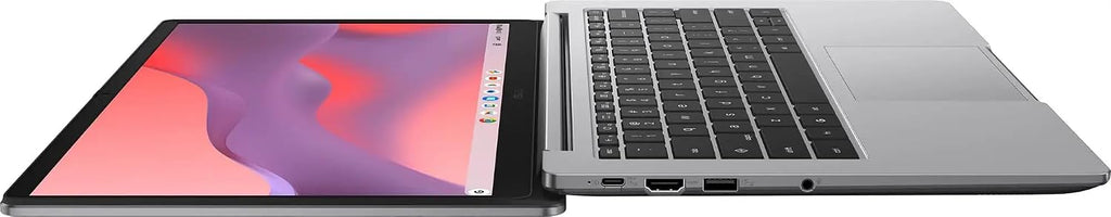 ASUS CX14 Chromebook Laptop, 14' FHD (1920 x 1080) IPS LED Laptop, Intel Celeron N4500, 4GB Memory, 64GB eMMC, Misty Grey, Chrome OS, HDMI, TWE Mouse Pad