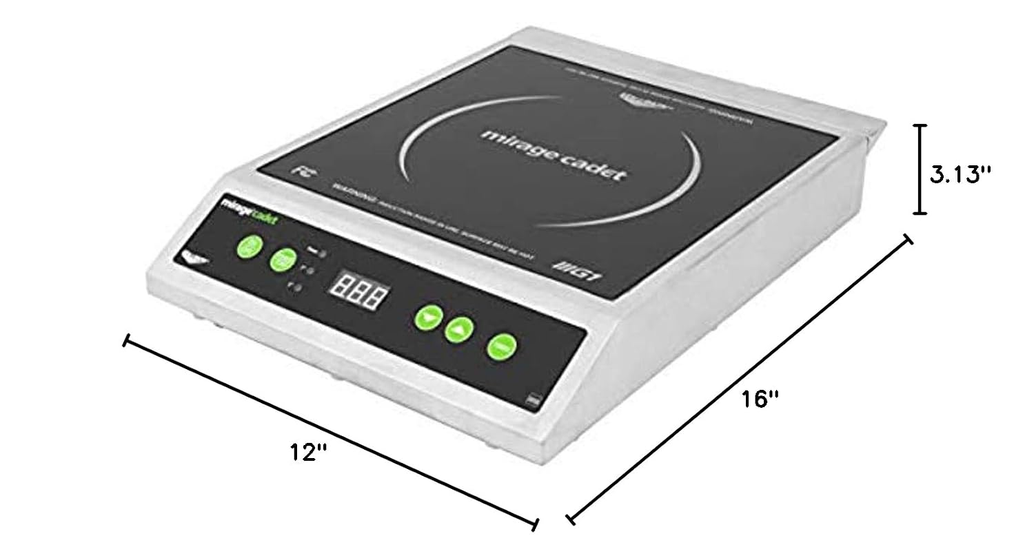 Vollrath (59300) 12' Mirage Cadet Induction Range - Mirage Cadet Series