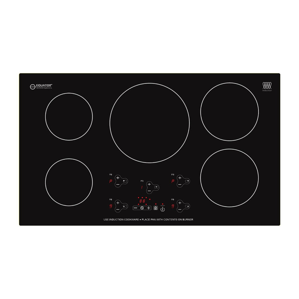Equator 36 inches Induction Cooktop with 5 Elements