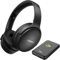 Bose QuietComfort 45 Wireless Bluetooth Noise Cancelling Headphones, Over-Ear with Microphone, Personalized Cancellation and Sound, Bundle Portable Charger