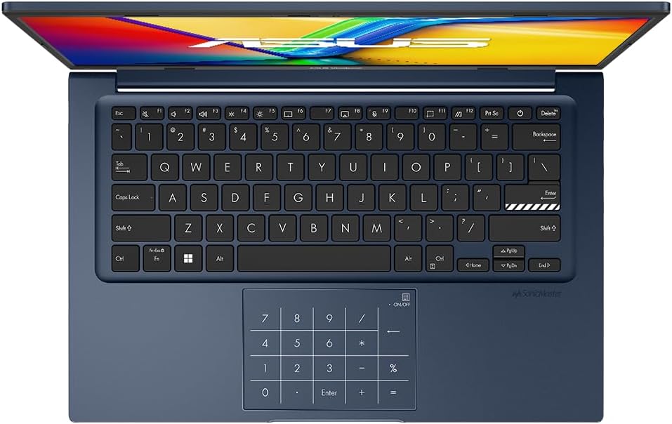 ASUS 2026 Vivobook 14' FHD Laptop 10-Core Intel Core i5-1334U Iris Xe Graphics 16GB DDR4 2TB NVMe SSD USB-C w/DP WiFi AC BT Webcam HDMI1.4 Windows 11 Home w/RE USB