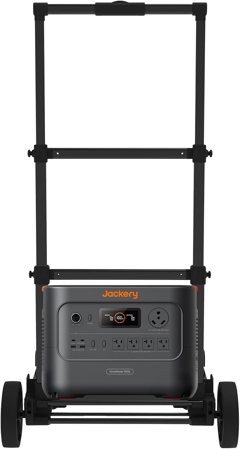 Jackery Power Station Trolley for HomePower 3000