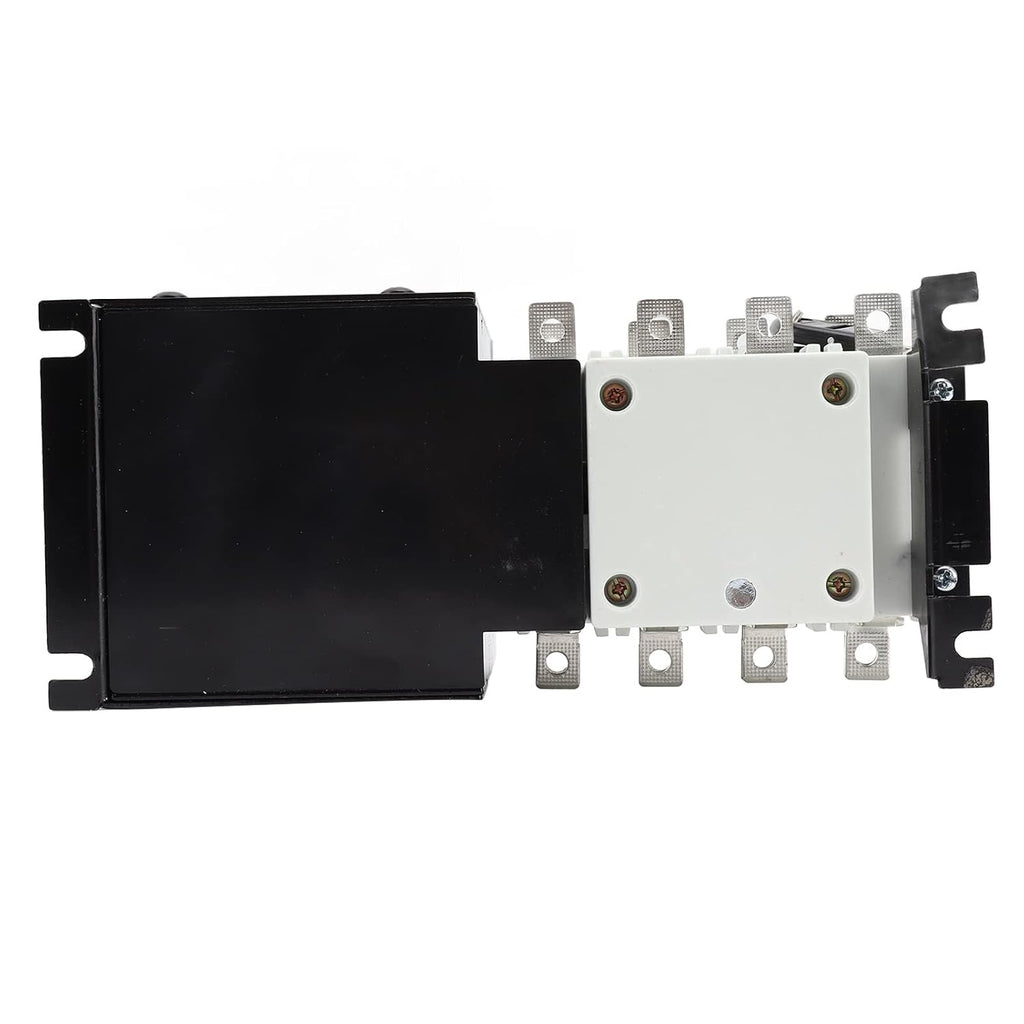 Generator Transfer Switch Dual Power Automatic Transfer Switch AC400V Advanced Technology Reliable Multi Protection for Home Office Buildings Public Places PC Material (125A)
