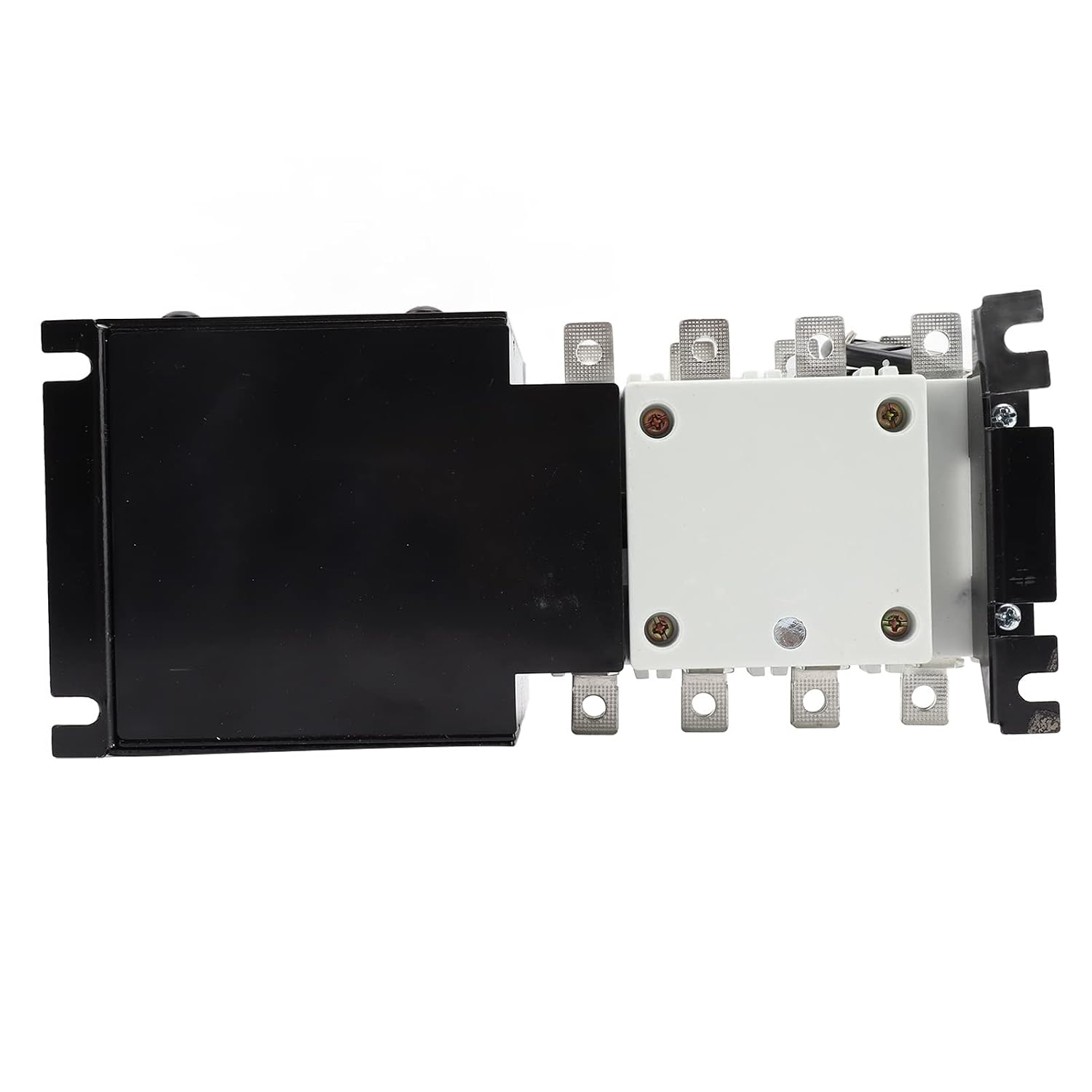 Generator Transfer Switch Dual Power Automatic Transfer Switch AC400V Advanced Technology Reliable Multi Protection for Home Office Buildings Public Places PC Material (125A)