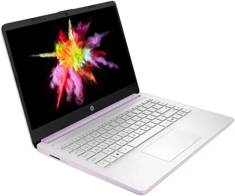 HP 2025 Student Laptop, Intel Processor N150(up to 3.6 GHz), 14 Inch LED Screen,16G RAM, 256GB Storange (128GB UFS+128GB MSD),1 Year Office 365, Windows 11 Home,Honey Lavender,w/YYY Accessories