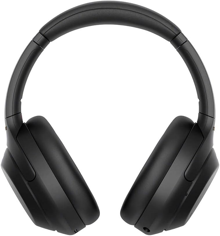 Sony WH-1000XM4 Wireless Premium Noise Canceling Overhead Headphones - 30hr Battery Life, Over Ear Style with Mic for Phone-Call and Alexa Voice Control - Black International Version