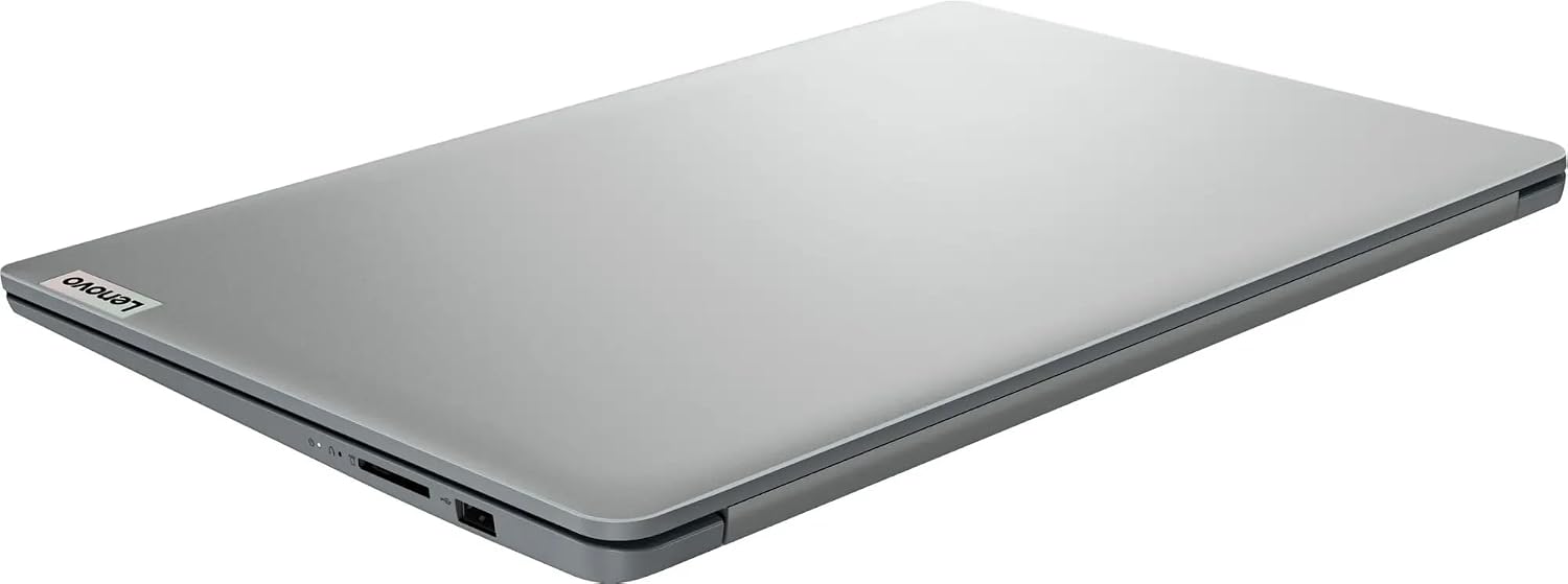 Lenovo Ideapad 1i 15.6' FHD Touchscreen Laptop, with Free Lifetime Microsoft Office 2021, Intel Core i3-1215U, 12GB RAM, 256GB SSD, Intel UHD Graphics, Windows 11 Pro, Cloud Gray