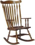 International Concepts Home Accent Solid Wood Rocker in Espresso