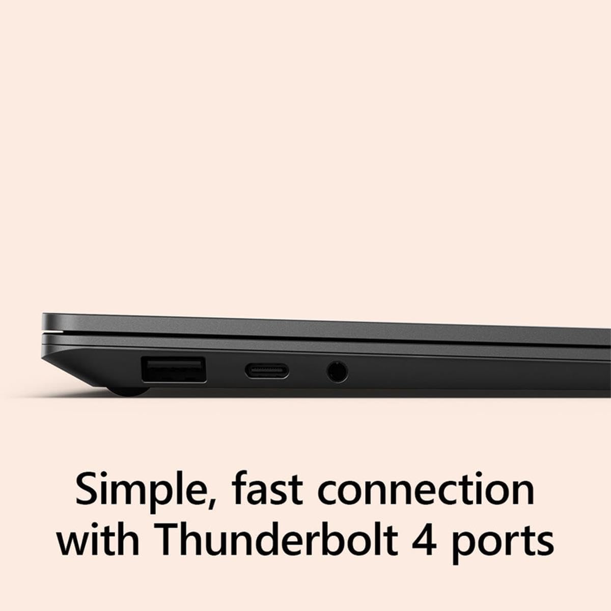 Microsoft Surface Laptop 5 13.5' Touchscreen Notebook - 2256 x 1504 - Intel Core i7 12th Gen i7-1265U - Intel Evo Platform - 32 GB Total RAM - 512 GB SSD - Matte Black (Renewed)