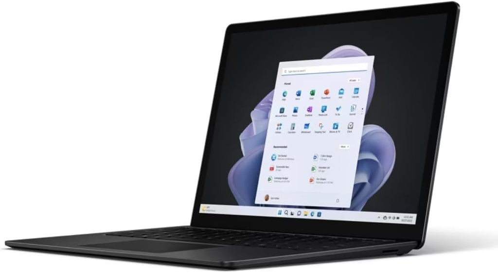 Microsoft Surface Laptop 5, 13.5' Pixelsense Touchsreen, 12th Gen Intel i5, 8GB RAM Memory, 256GB SSD, Windows 11 Pro Black (Renewed)