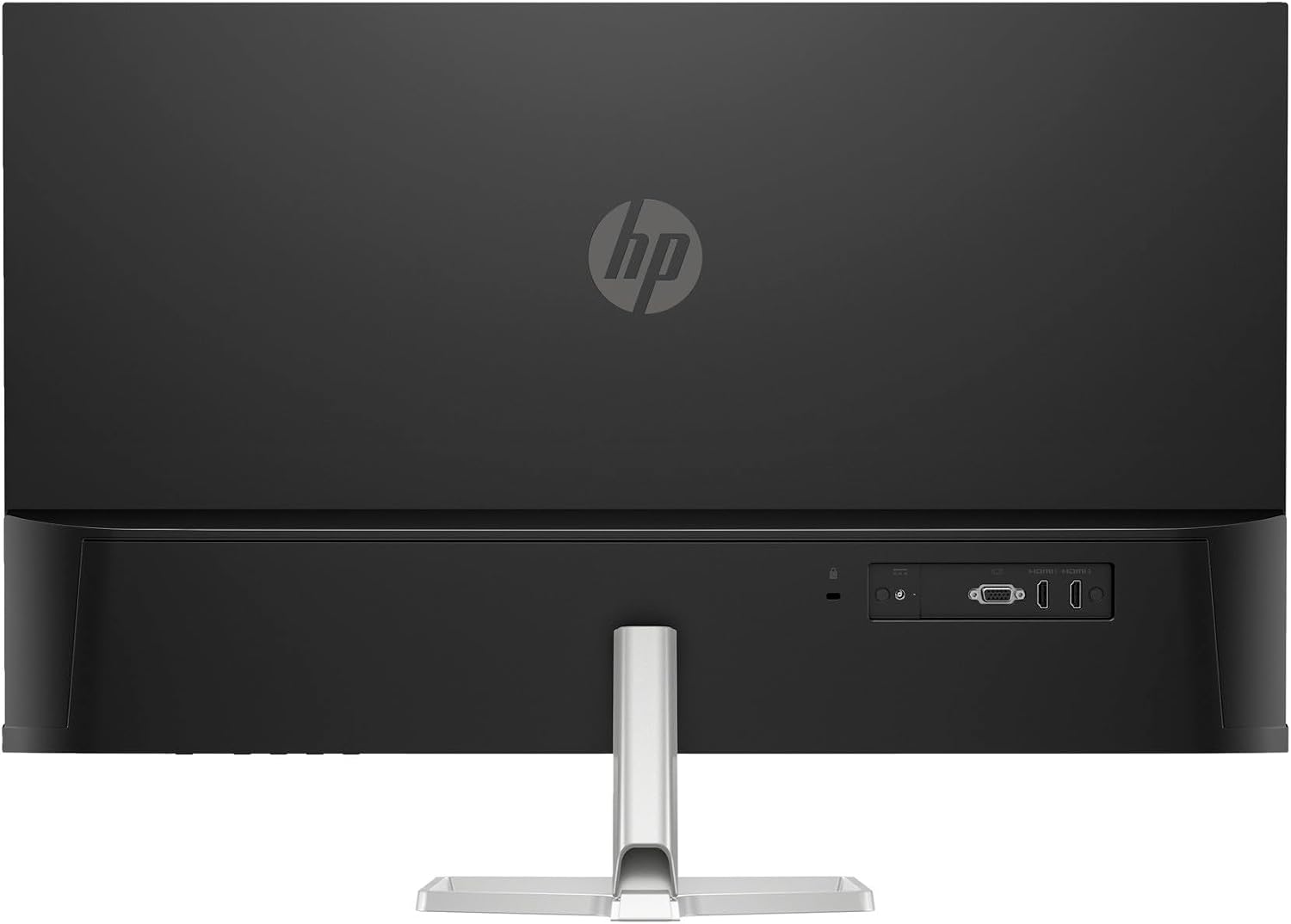 HP 32' FHD VA (1920x1080) Monitor Bundle with Docztorm Dock, 100Hz Refresh Rate, Anti-Glare, Flicker-Free, 2 x HDMI 1.4, 1 x VGA, Ideal for Home & Business, Black (2026 Latest Model) (2 Pack)