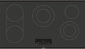 Bosch NET8668UC 36-Inch 800 Series Electric Cooktop with 5 Elements, Smoothtop Style and ADA Compliant, Black