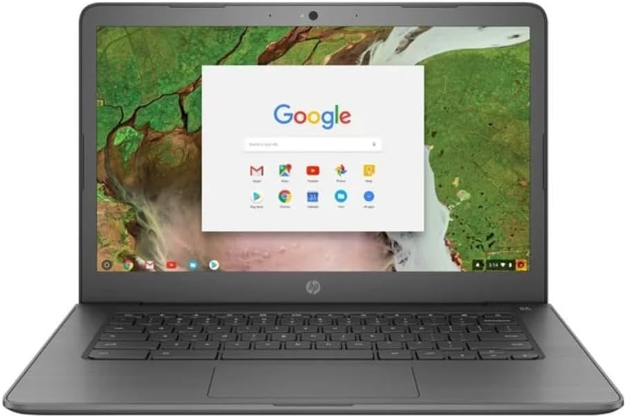 HP 14-inch Chromebook HD Touchscreen Laptop PC (Intel Celeron N3350 up to 2.4GHz, 4GB RAM, 32GB Flash Memory, WiFi, HD Camera, Bluetooth, Up to 10 hrs Battery Life, Chrome OS , Black)