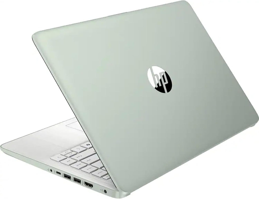 HP 14' HD Student Business Laptop, Intel Quad-Core N150, 8GB RAM, 192GB Storage, (128GB UFS+64GB SD Card), 1 Year Office 365, Webcam, HDMI, Bluetooth, WiFi 6, Win 11 Pro, Slim Design, Willow Green