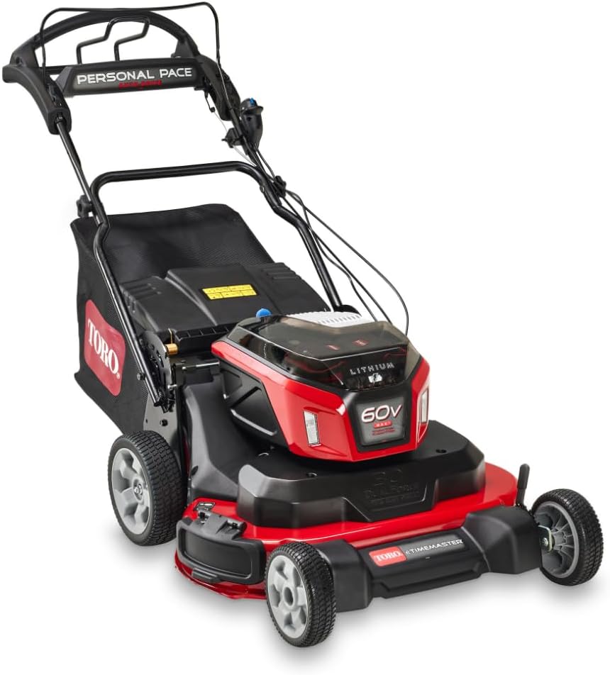 Toro 60V MAX* 30 in. eTimeMaster® Personal Pace® Lawn Mower - Battery/Charger Not Included