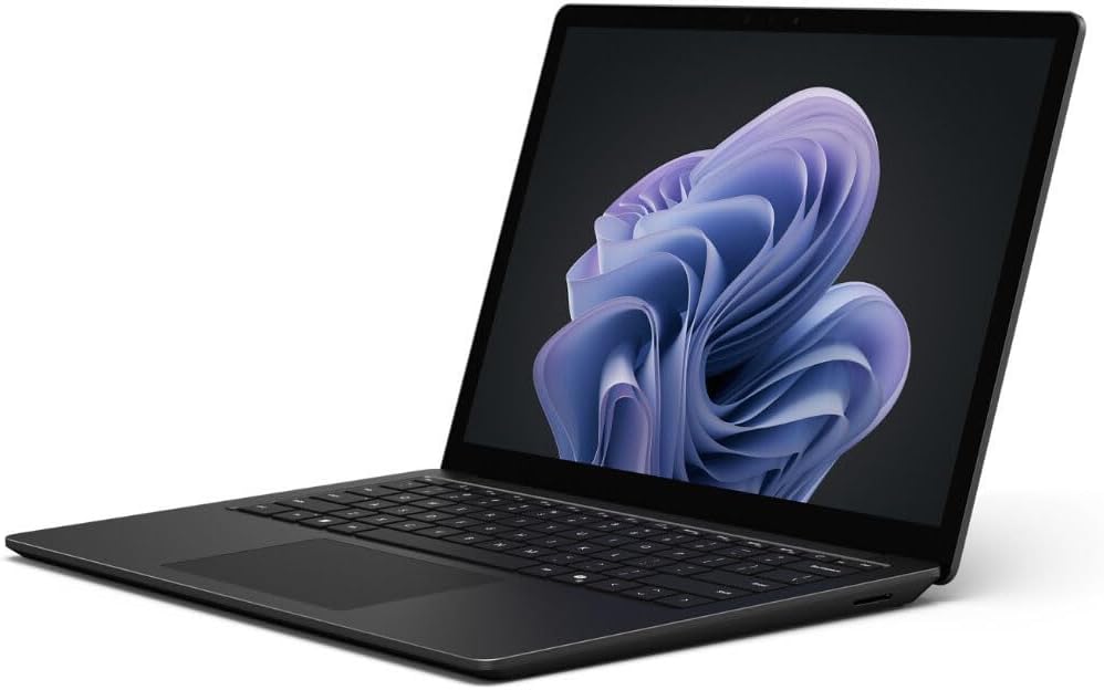 Microsoft Surface Laptop 6 13.5' Touchscreen Notebook - Intel Core Ultra 7 165H - 16 GB - 256 GB SSD - English Keyboard - Black (Renewed)