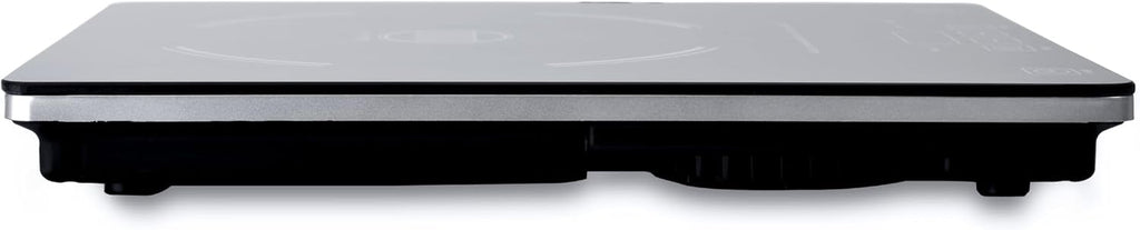 BergHOFF Tronic Tempered Glass Touch Screen Induction Cooktop 1800W, Auto-pan Detection, 14' Black Shatter-resistant