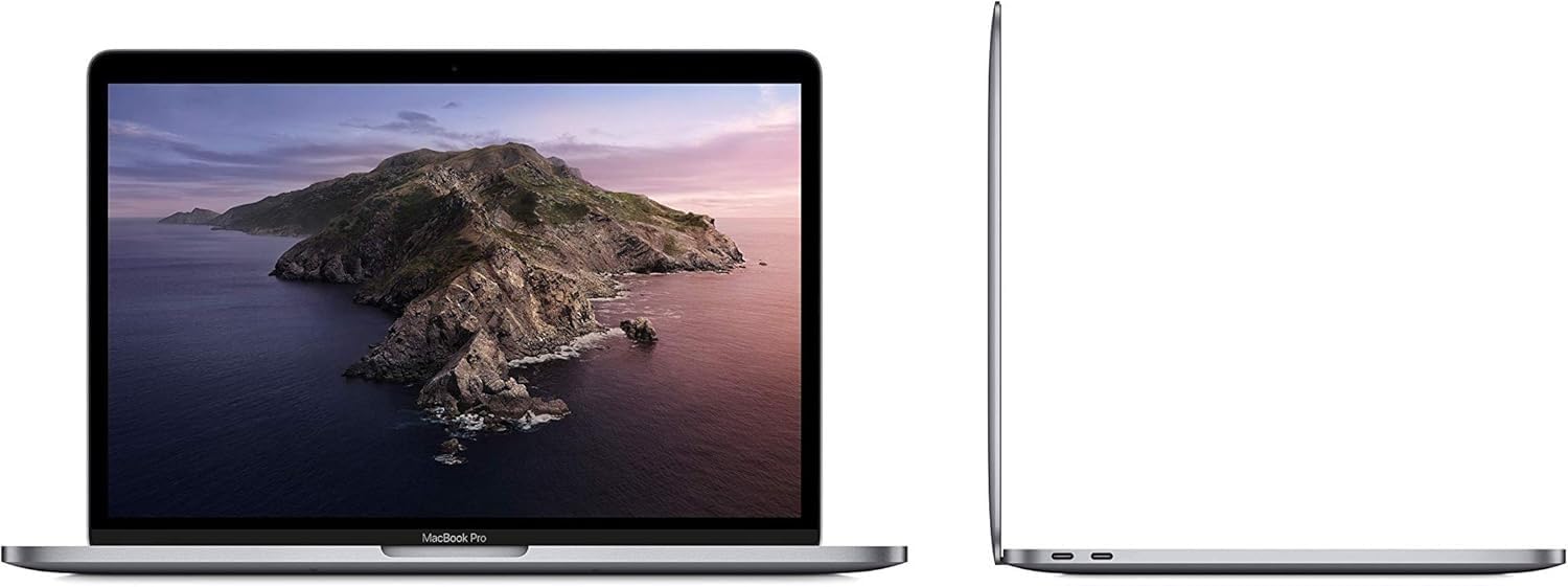 New Apple MacBook Pro (13-inch, 8GB RAM, 256GB Storage) - Space Gray (Renewed)