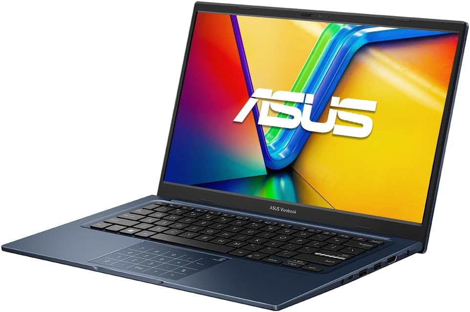 ASUS 2026 Vivobook 14' FHD Laptop 10-Core Intel Core i5-1334U Iris Xe Graphics 24GB DDR4 2TB NVMe SSD USB-C w/DP WiFi AC BT Webcam HDMI1.4 Windows 11 Home w/RE USB