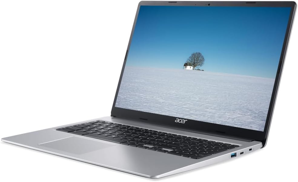 acer 2024 Chromebook, 15' HD IPS ComfyView Screen, Intel Celeron N Processor Up to 2.70GHz, 4GB LPDDR4, 128GB eMMC, Intel UHD Graphics 6th Gen WiFi, Webcam, Chrome OS, Dove Gray(Renewed)