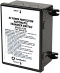 Power Transfer Switch Automatic 120 Volt 30 Amp Screw Terminal 6-3/4 Inch Width x 7.62 Inch Height x 3.32 Inch Depth