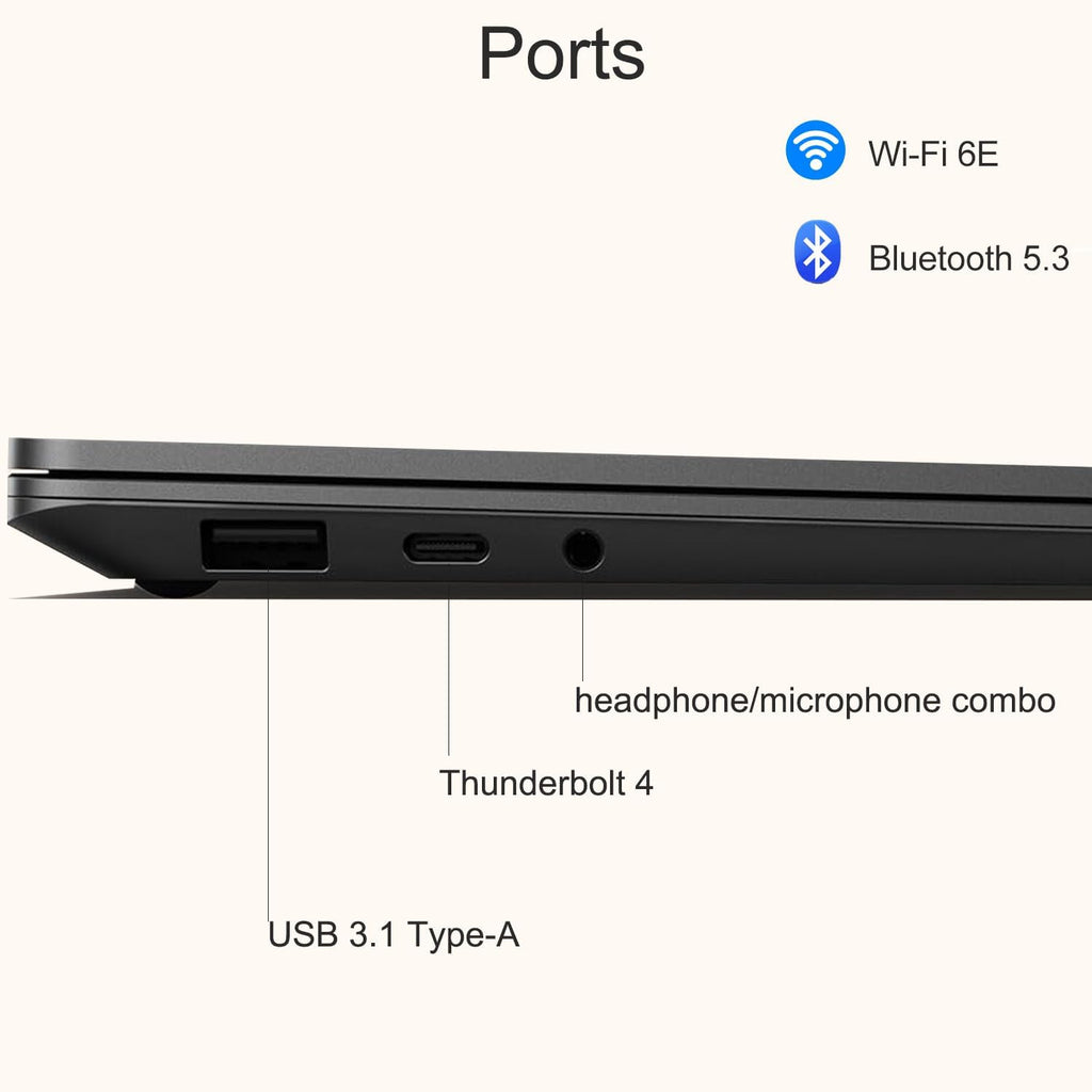 Microsoft Surface Laptop 6 AI PC for Business (13.5' 2K+ Touchscreen, Intel 16-Core Ultra 7 165H (> i7-1355U), 16GB DDR5 RAM, 2TB SSD), 18.5-Hr Long Battery Life, 1080p IR Webcam, Win 11 Pro, Black