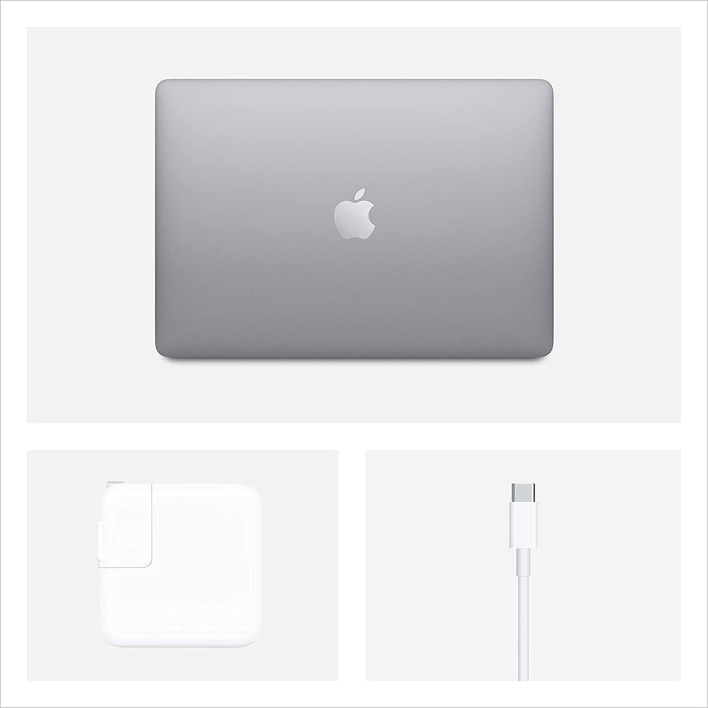 Apple 2020 MacBook Air with 1.1GHz Intel Core i3, 13-inch, 8GB RAM, 512GB Storage, Space Gray (Renewed)