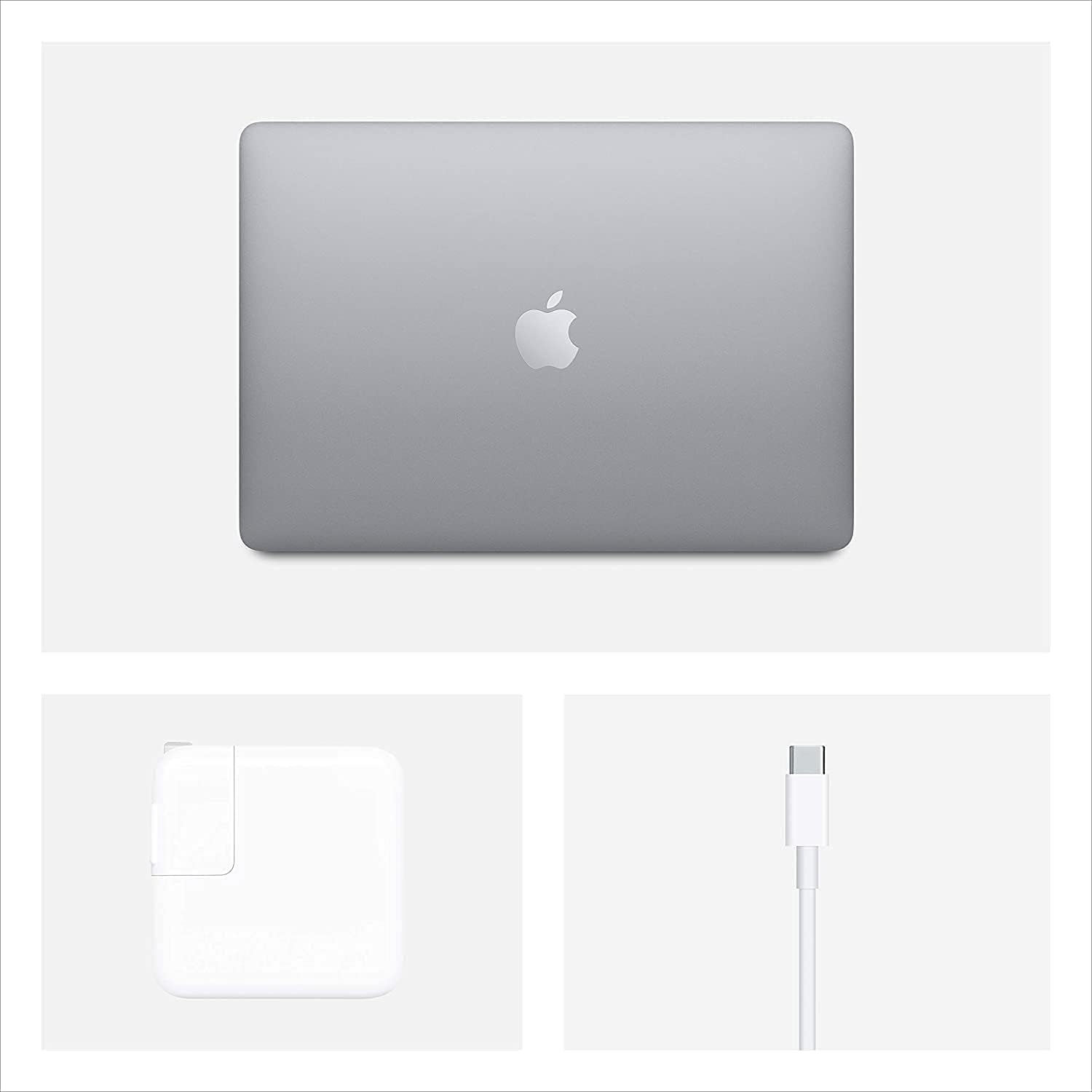 Apple 2020 MacBook Air with 1.1GHz Intel Core i3, 13-inch, 8GB RAM, 128GB SSD Storage Space Gray (Renewed)