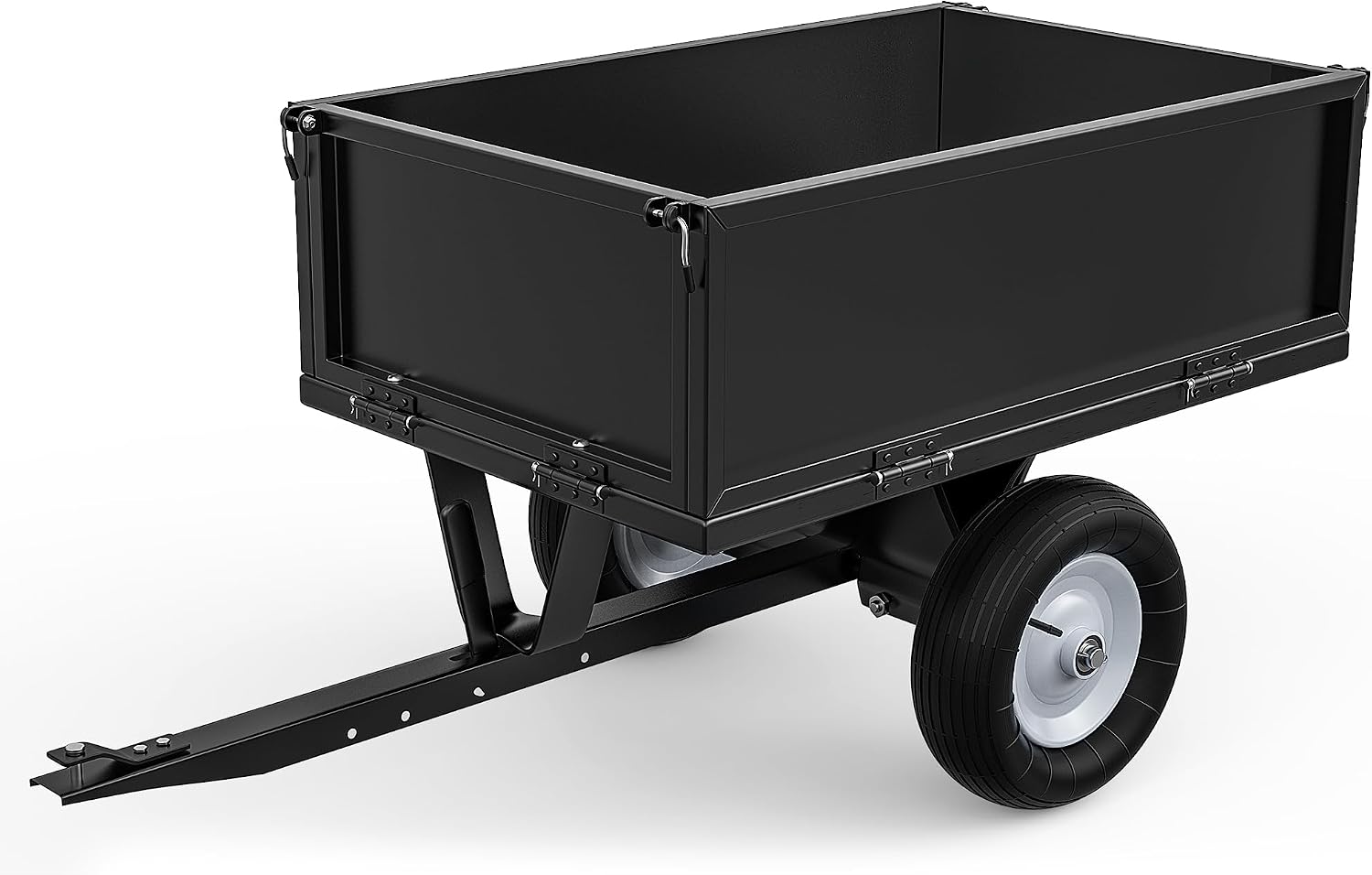 YITAMOTOR Black Utility Dump Trailer