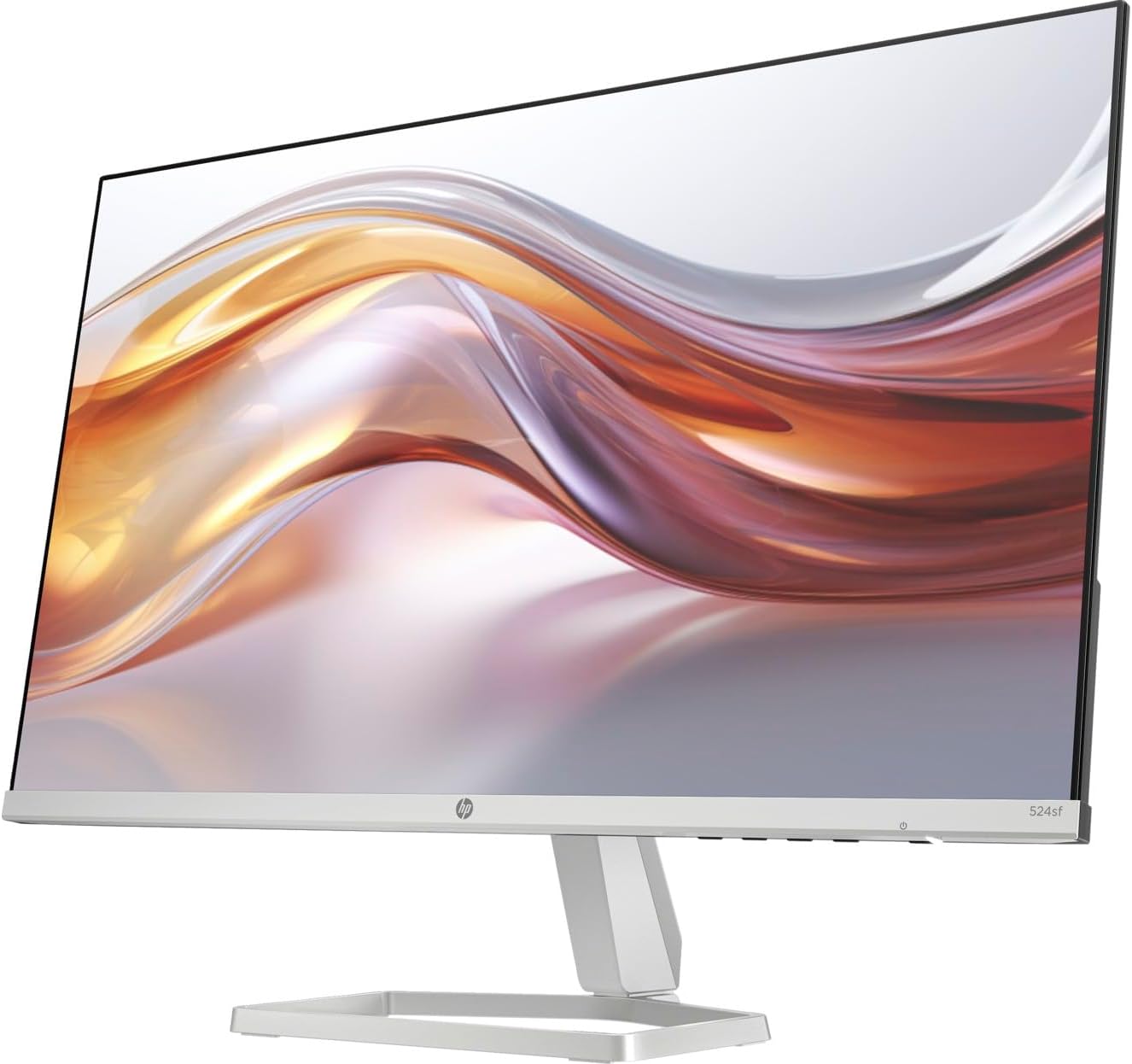 HP 24' 100Hz 300 Nits IPS FHD (1920x1080) Monitor (Replaces M24f) with Docztorm Hub USB Port Expander, Flicker-Free, Adjustable Tilt, 1x HDMI 1.4, 1x VGA, Black/Silver (2026 Latest Model) (2-Pack)
