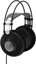 AKG Pro Audio K612 PRO Over-Ear, Open-Back, 120 Ohm, Premium Reference Studio Headphones. Wired for Professional Recording, Monitoring, hi-fi Listening. Light Weight, high Comfort. Black