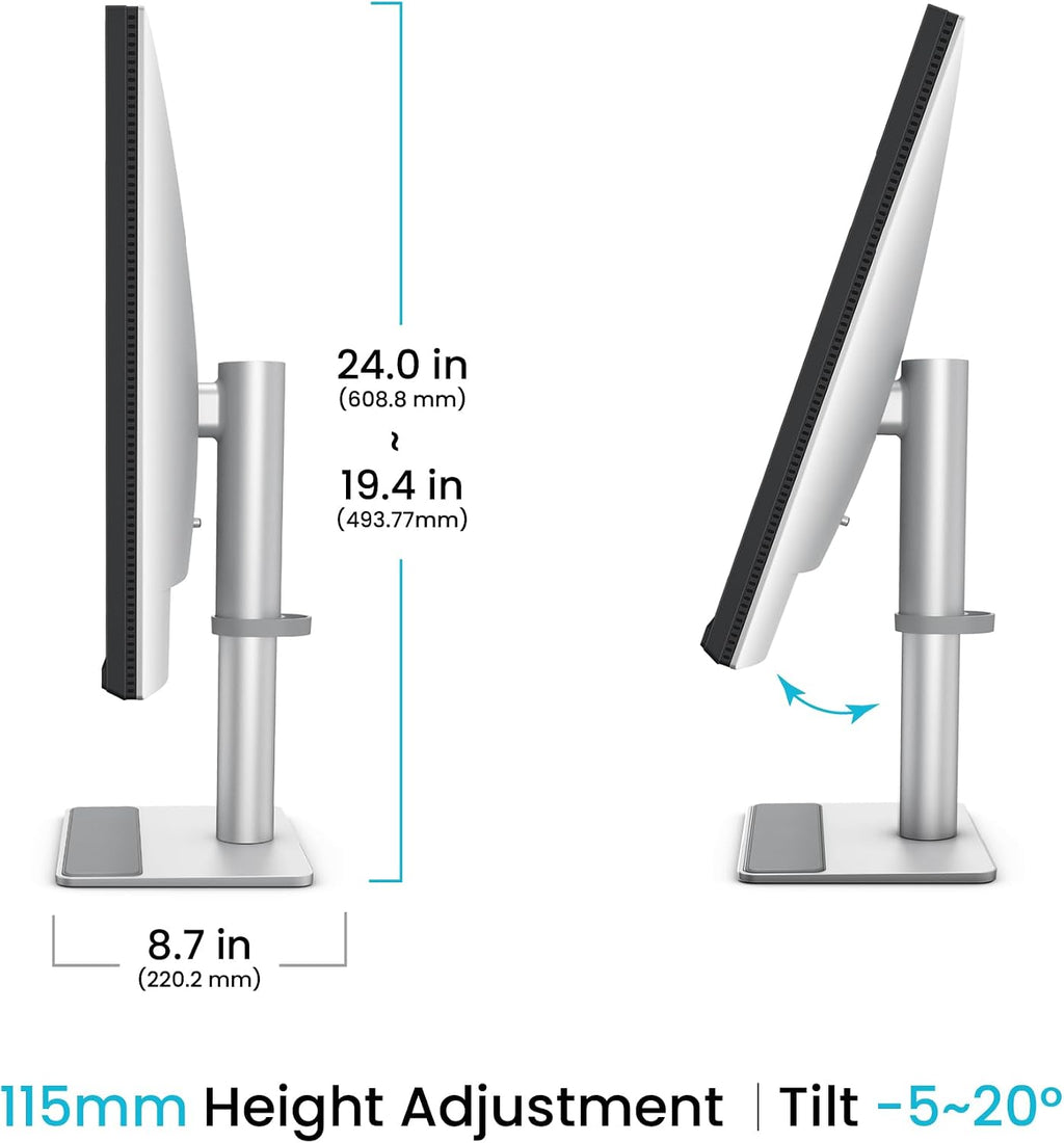 BenQ MA320UP 32' 4K 3840x2160 Monitor for MacBook® Pro/Air, Dual USB-C, 90W Power Delivery, Mac Color Match, USB Hub, Brightness & Volume Control on Mac, Height & Tilt Adjustable Stand, P3 Color Gamut