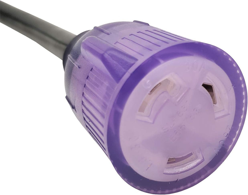 Parkworld 62312 NEMA L6-30 Extension Cord, Locking 3-Prong, 30 AMP, 250 Volts, 7500 Watts (100FT)