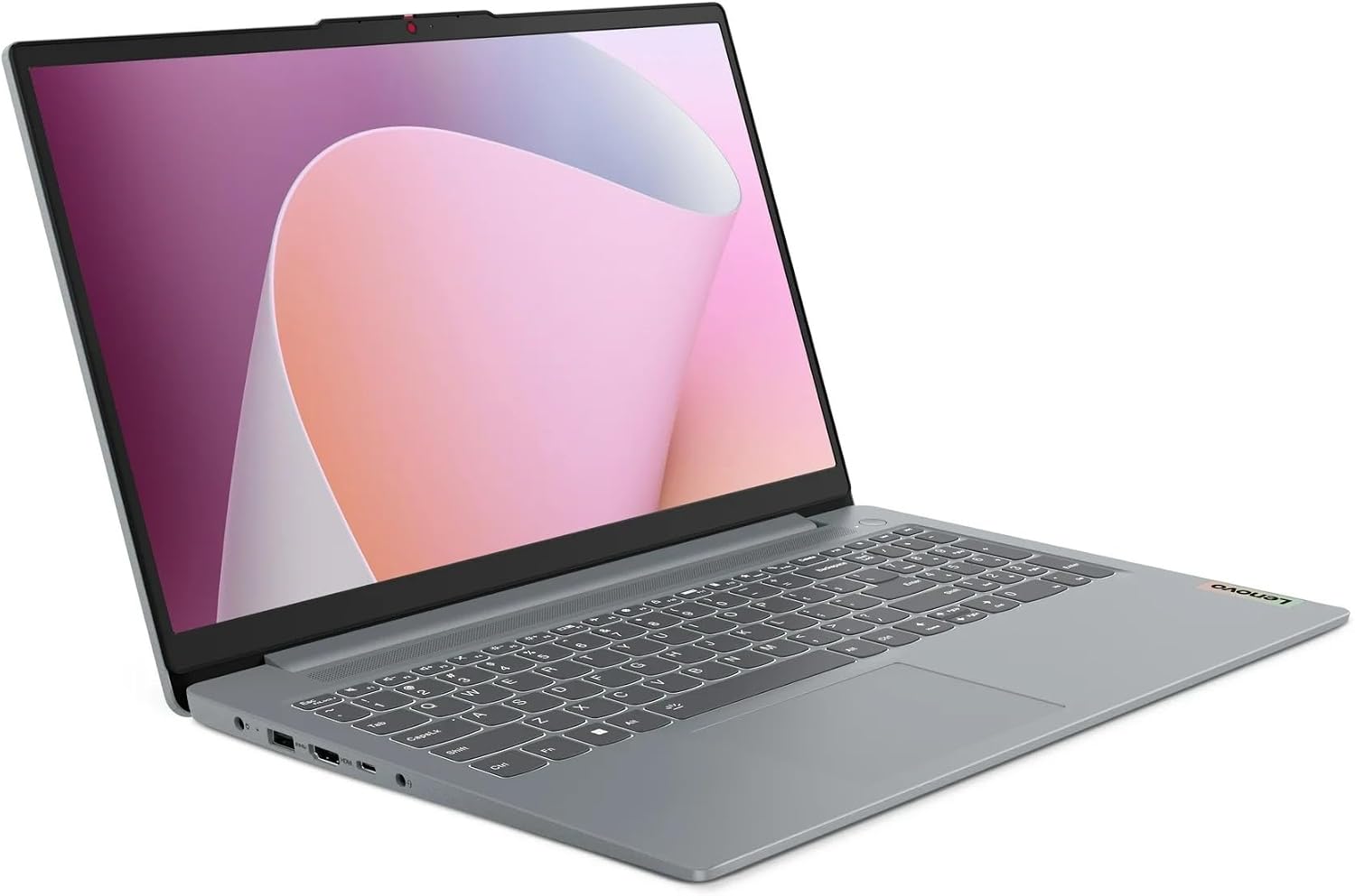Lenovo IdeaPad Slim 3 Laptop, 15.6 Inch FHD Touch Display, AMD Ryzen 5 7520U, 8GB DDR5 RAM, 2TB SSD, Windows 11, AMD Radeon 610M, WiFi 6, Bluetooth, Artic Grey, w/2TB Flash Drive, W/GaLiMu