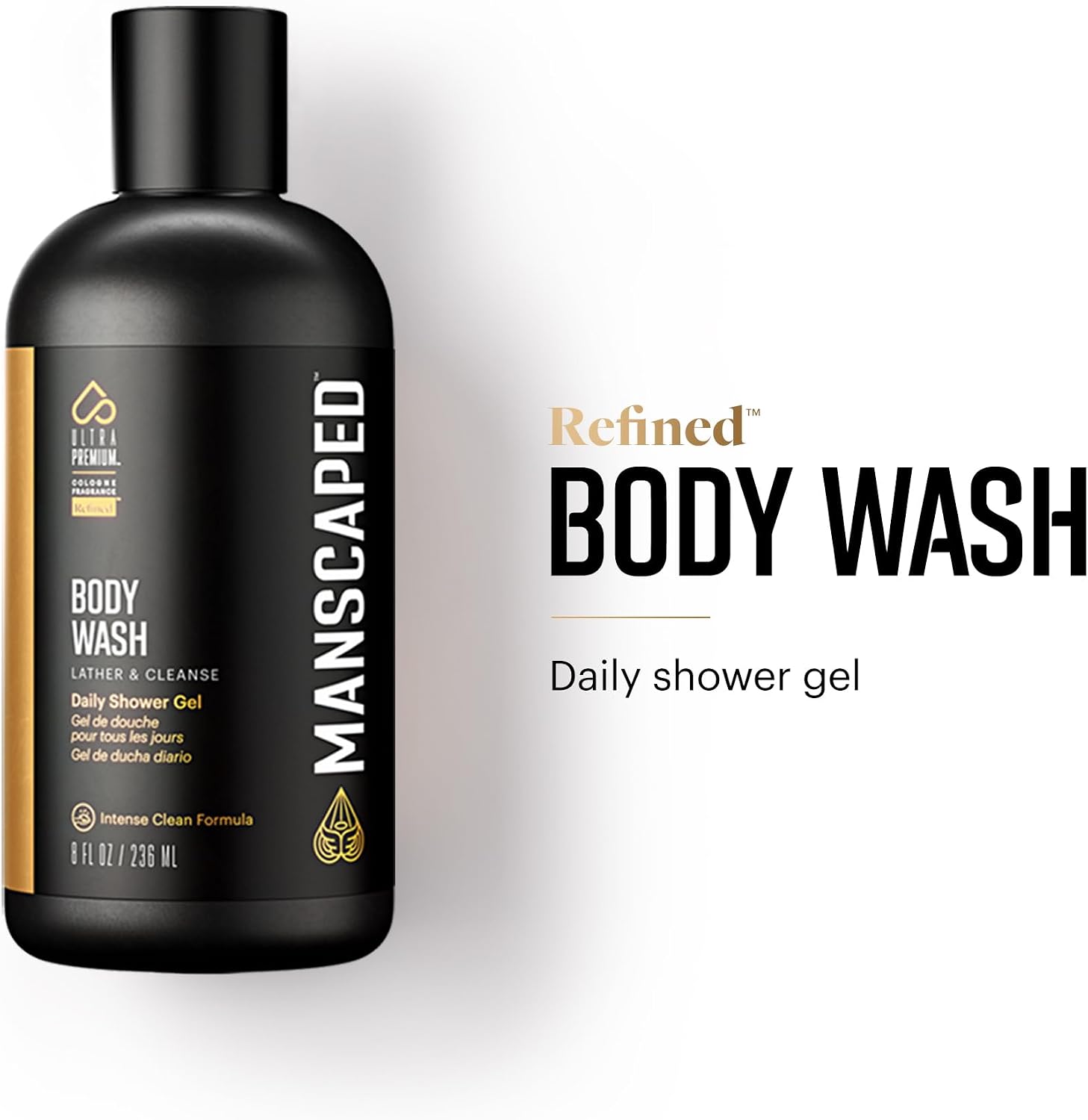 MANSCAPED® Perfect Package 4.0 Kit Contains: The Lawn Mower® 4.0 Electric Trimmer, Ball Deodorant, Body Wash, Performance Spray-on-Body Toner, Four Piece Luxury Nail Kit, Toiletry Bag, 3 Shaving Mats