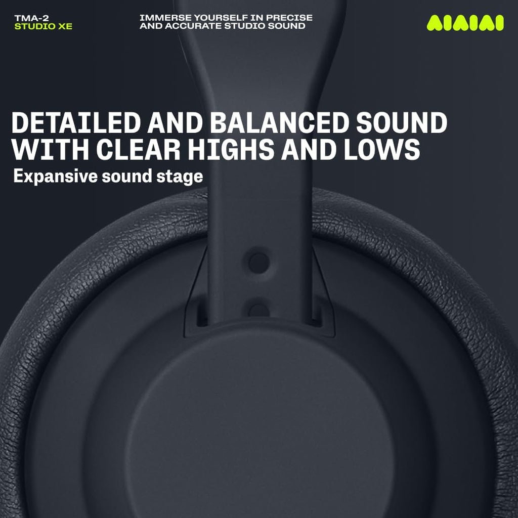 AIAIAI TMA-2 Studio XE Professional Modular Headphones – Precision Over-Ear Design for Music Production & Studio Use – Lightweight 190g – Customizable & Replaceable Parts