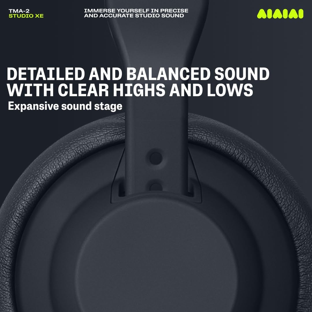 AIAIAI TMA-2 Studio XE Professional Modular Headphones – Precision Over-Ear Design for Music Production & Studio Use – Lightweight 190g – Customizable & Replaceable Parts