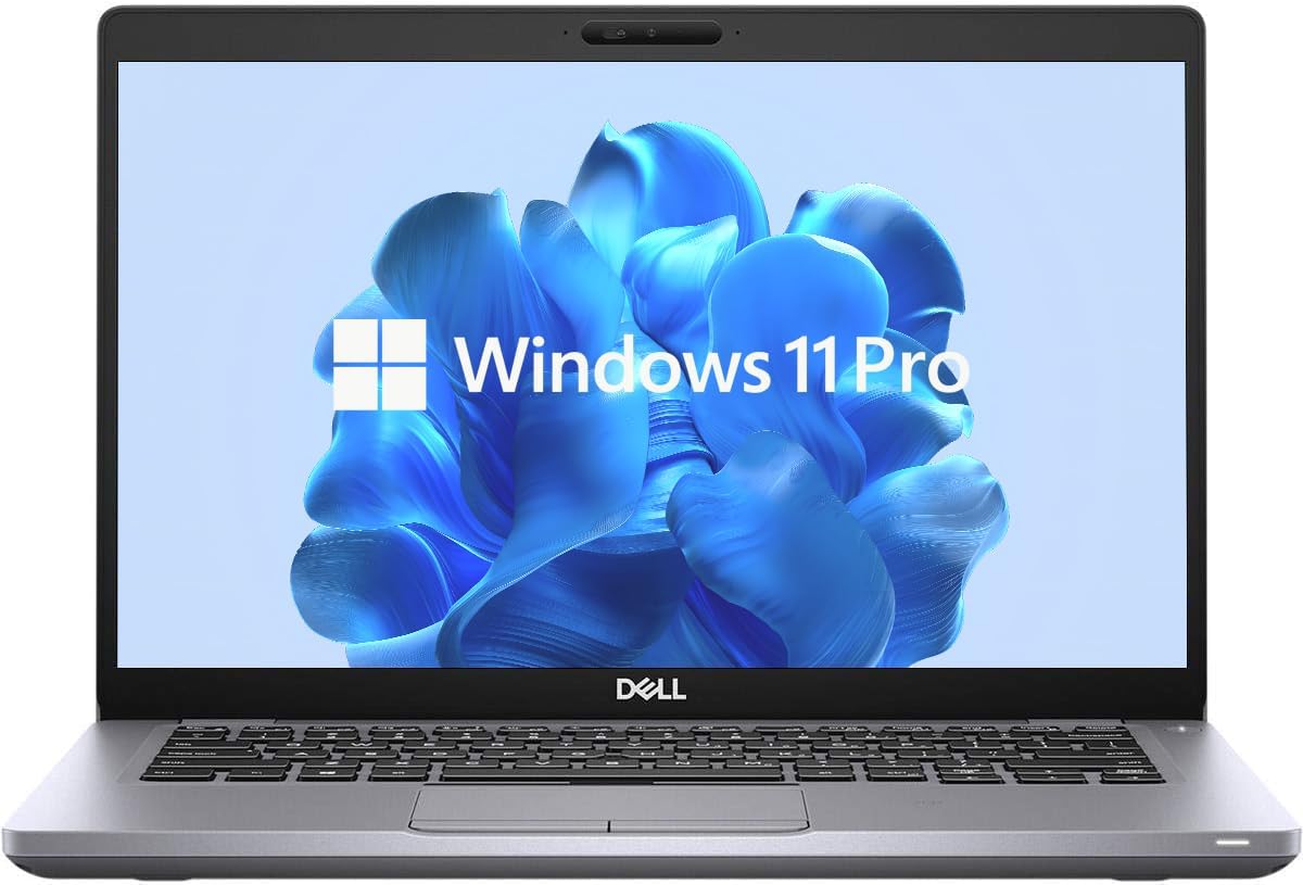 Dell Latitude 5410 14-inch FHD (1920×1080) Laptop Compuer, Intel Quad-Core i5-10310U, 32GB DDR4 RAM, 512GB SSD, Backlit Keyboard, Fingerprint Reader, HDMI, Windows 11 Pro (Renewed)