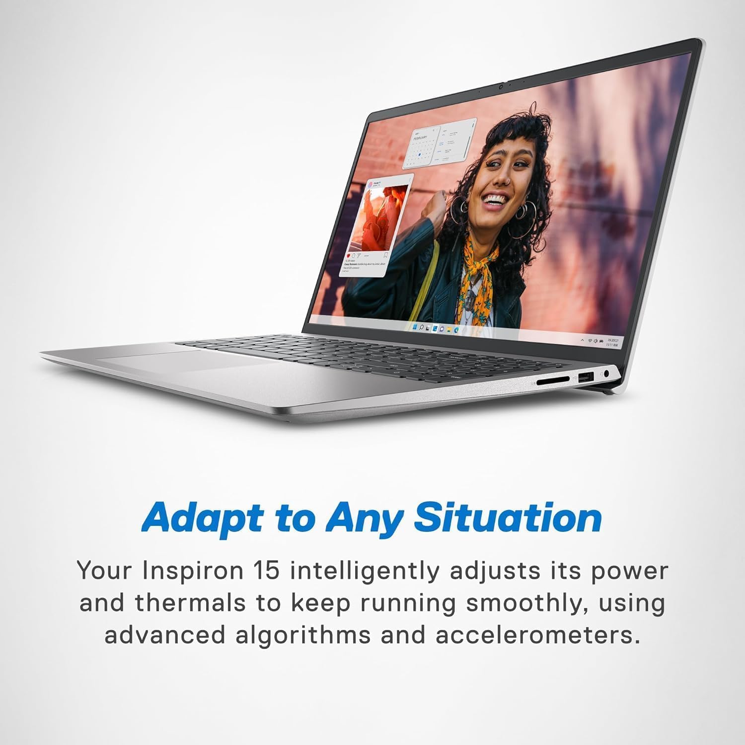 Dell Inspiron Business Laptop,15.6-inch FHD,Intel Core i7-1355U, 32GB RAM, 2TB SSD,with Free Lifetime Office 2024 &Win 11 Pro, Backlit Keyboard, Intel Iris Xe Graphics, Platinum Silver