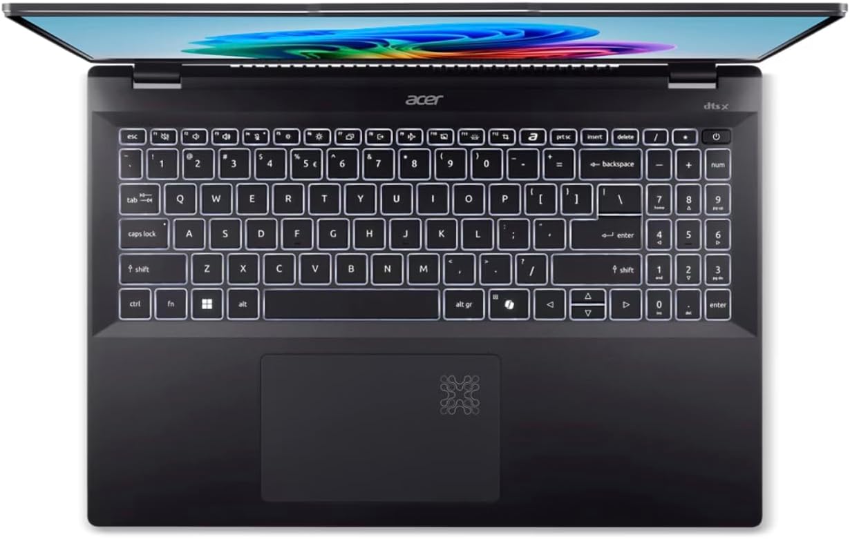 acer Swift 16 AI Laptop Copilot + PC 16.0' Touch OLED 2.8K Display (Intel Ultra 7-256V (Beats i9-14900k), 16GB LPDDR5X, 1TB SSD, Backlit KB, Fingerprint, 2 TB 4, Win 11 Pro) w/DKZ USB Port Expander