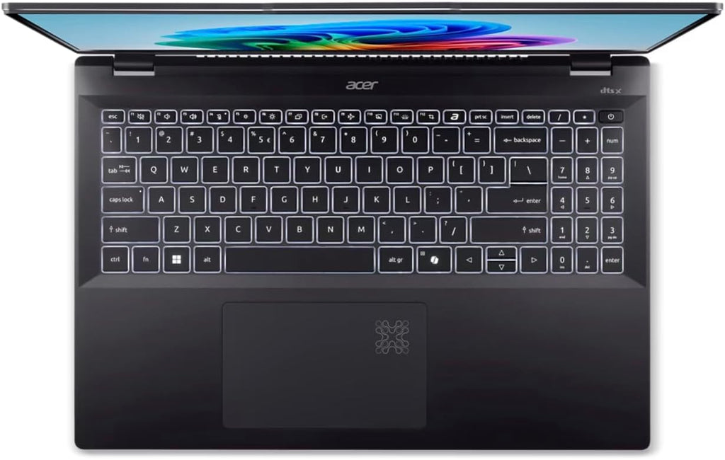 acer Swift 16 AI Laptop Copilot + PC 16.0' Touch OLED 2.8K Display (Intel Ultra 7-256V (Beats i9-14900k), 16GB LPDDR5X, 8TB SSD, Backlit KB, Fingerprint, 2 TB 4, Win 11 Pro) w/DKZ USB Port Expander