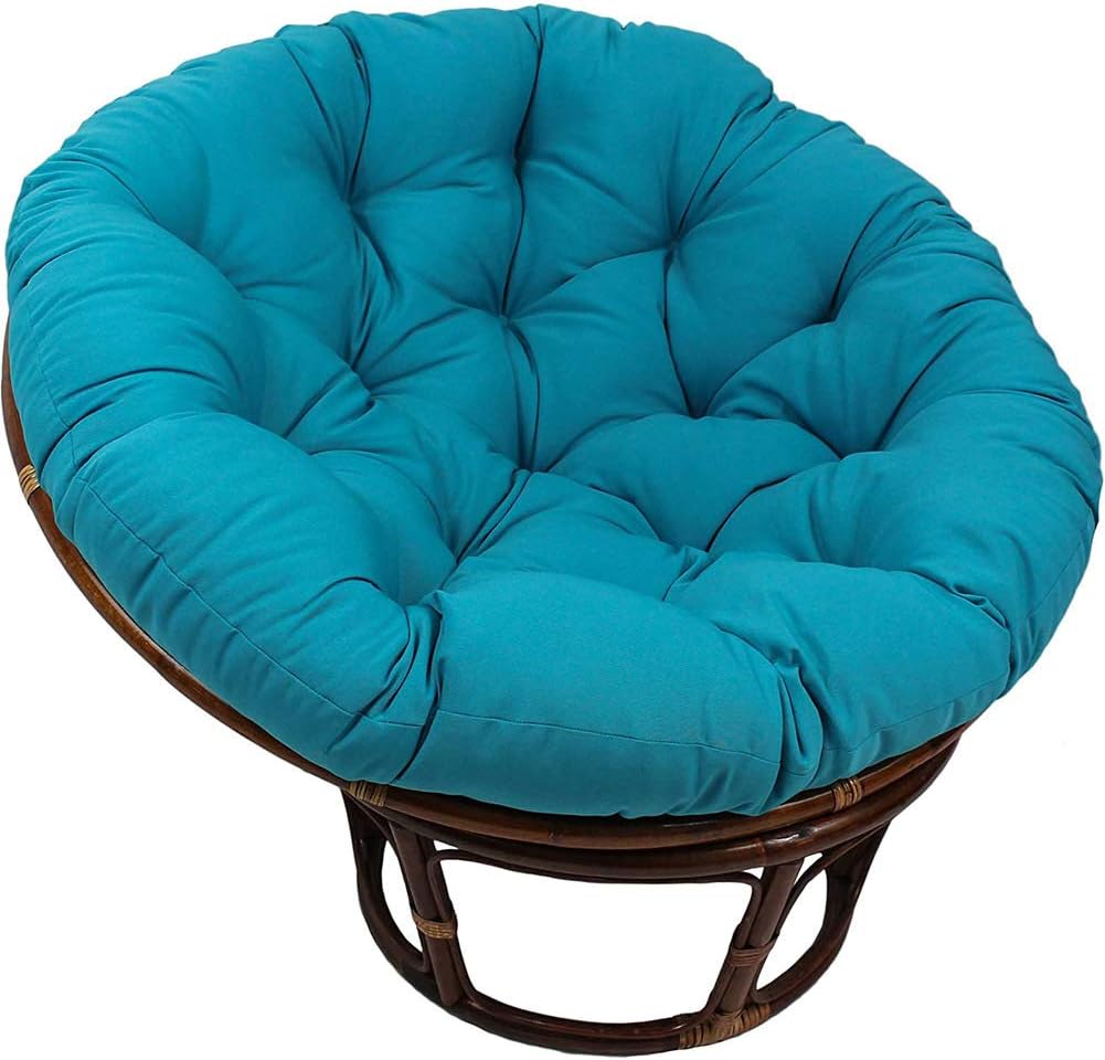 Hanging Basket Seat Cushion Mattress,Indoor Outdoor Swing Chair Cushion Pad,Thicken Round Egg Louger Cushion Pillow for Rocking Chair Hammock Cb 120x120cm(47x47inch)