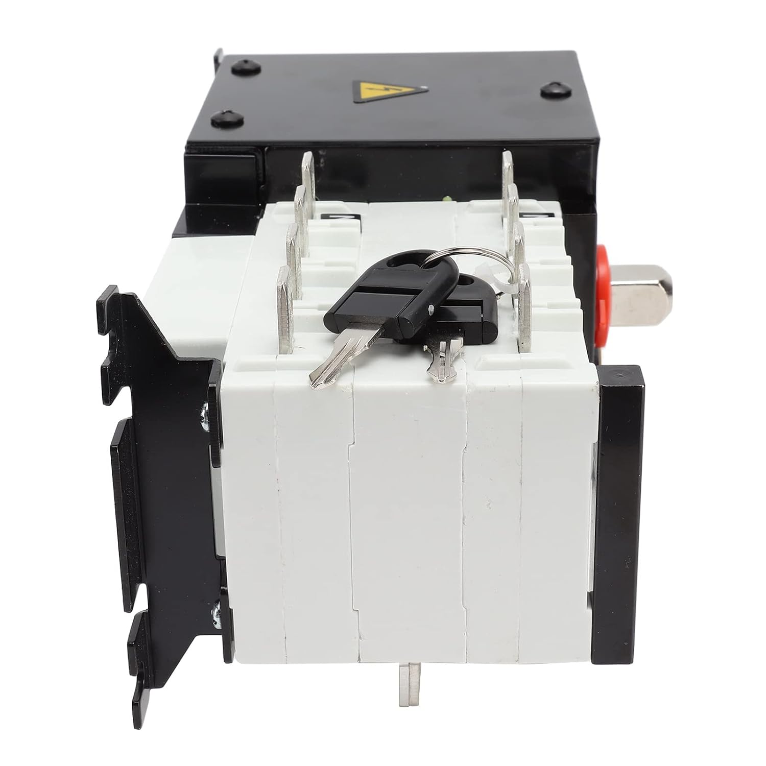 Generator Transfer Switch Dual Power Automatic Transfer Switch AC400V Advanced Technology Reliable Multi Protection for Home Office Buildings Public Places PC Material (125A)