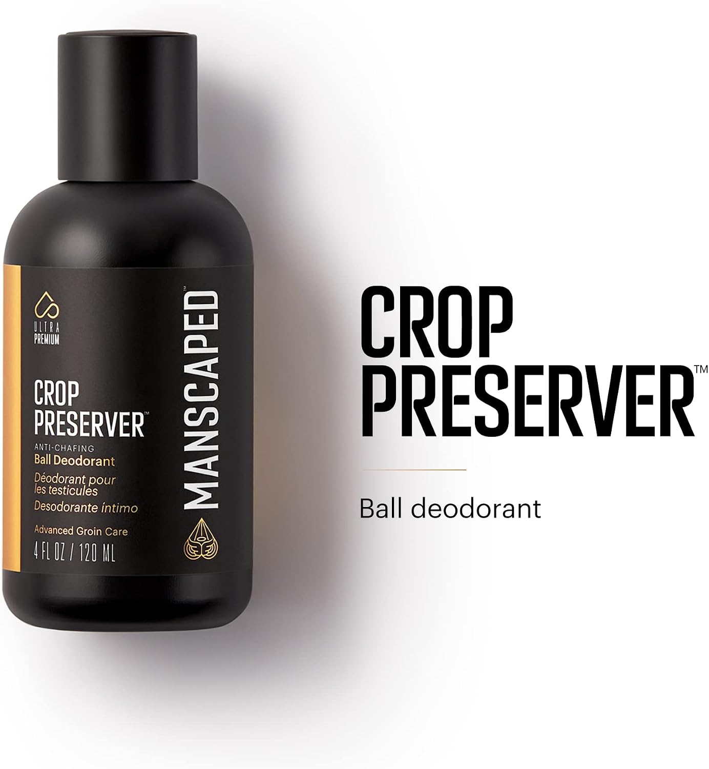 MANSCAPED® Perfect Package 4.0 Kit Contains: The Lawn Mower® 4.0 Electric Trimmer, Ball Deodorant, Body Wash, Performance Spray-on-Body Toner, Four Piece Luxury Nail Kit, Toiletry Bag, 3 Shaving Mats