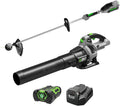 EGO POWER+ Combo, Cordless Trimmer and Blower, 15' Trimmer for Weeds and Grass with Rapid Reload and Cordless Electric 530 CFM Blower, Includes 56V 2.5Ah Battery and Charger - ST1502LB