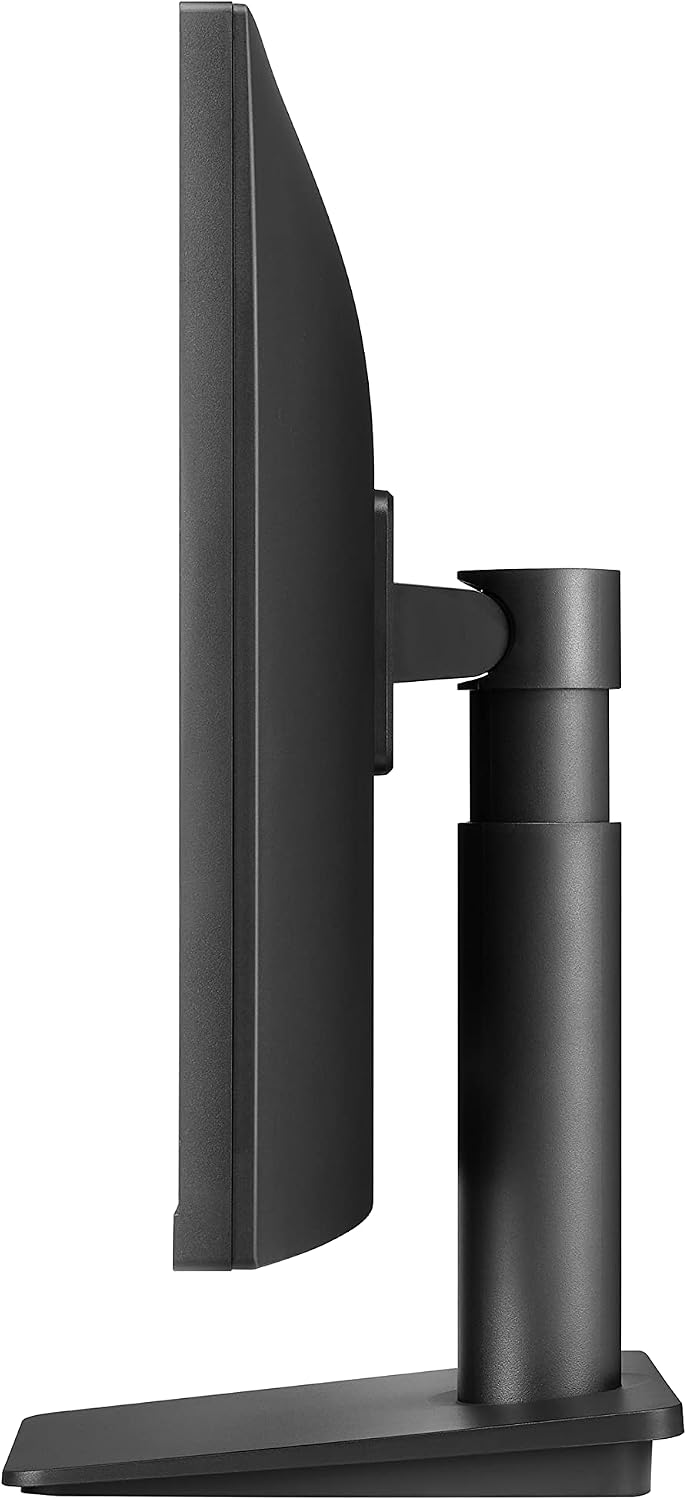 LG FHD (1920 x 1080) 27 Inch Computer Monitor, IPS, AMD FreeSync, 3-Side Borderless Design, Tilt/Height Adjustable Stand, 75Hz, 5ms, OnScreen Control, HDMI, DisplayPort, D-Sub, 27MP450-B, Black