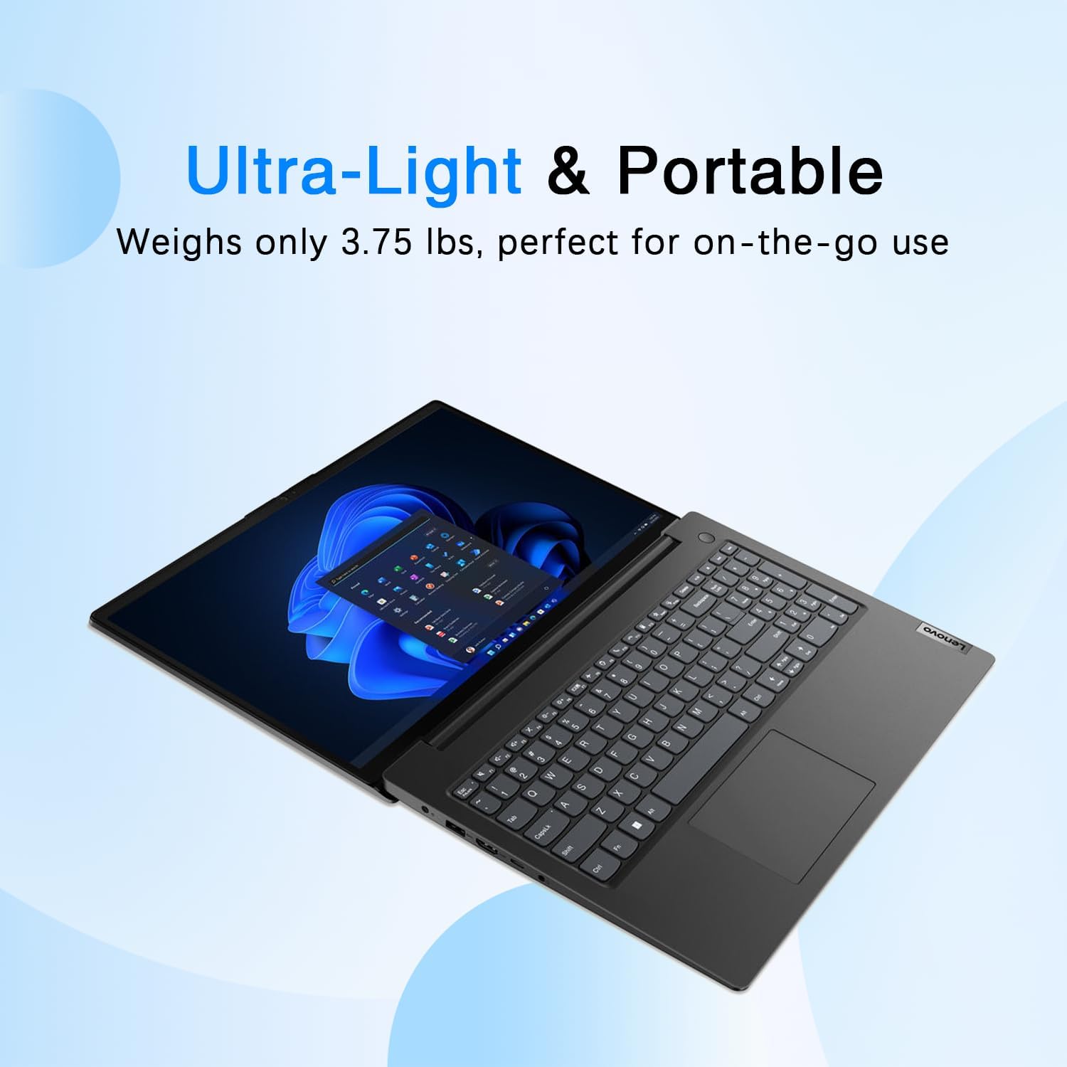 Lenovo V15 Business Laptop | Intel 4-core Processor | Intel UHD Graphics | 15.6' FHD (1920 x 1080) | 32GB RAM | 1TB SSD | Ethernet RJ-45 | Military Durability | Windows 11 Pro
